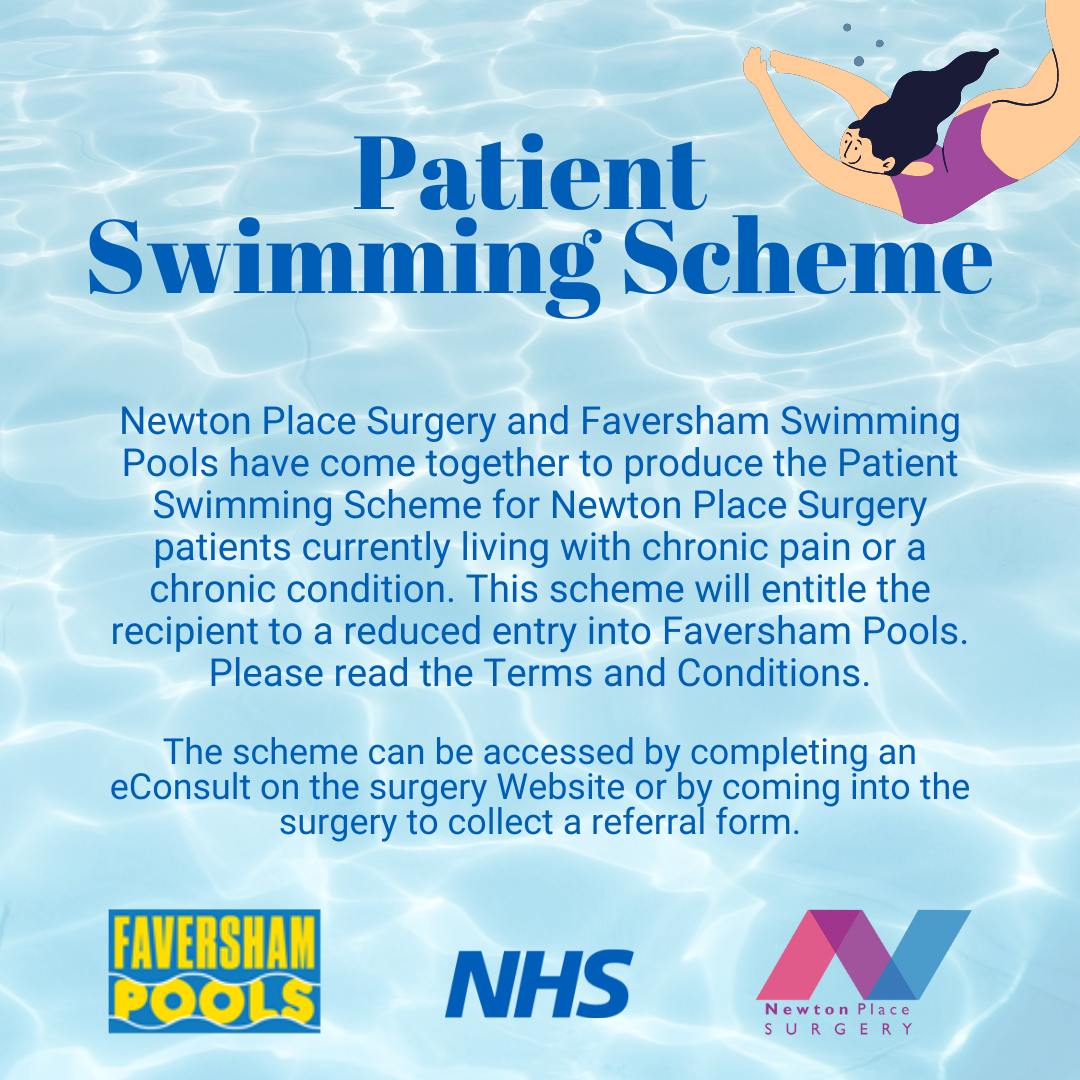 Swimming Scheme poster (text on page)
